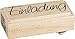 Produktbild Knorr Prandell 211800300 Knorr prandell 211800300 Stempel aus Holz (Einladung) Motivgröße 6 x 2,5 cm, Motiv: Einladung