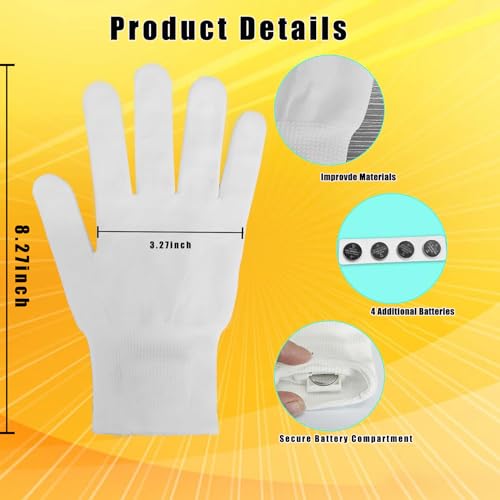 Image of Toys for Ages 8-13 LED Gloves Toys for Boys Age 8-10 Light Up Gloves Cool | Light Up for Kids Birthday Easter Gift Cool Fun Toys for 8-13 Year Old, Party Favors for Kids 8-12, Kid Toys Light Up Gifts