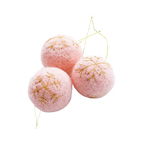 Décorations de Noël CLSDRZC incassables : petit pendentif fait main avec cadre en fil de fer