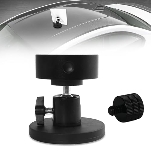 BTIUGYI Starlink Mini Support, Adaptateur de Trépied, Support de Toit de Voiture avec Accessoires d'angle Réglable, Starlink Kit de Montage Internet par Satellite pour Camping-Car, Van