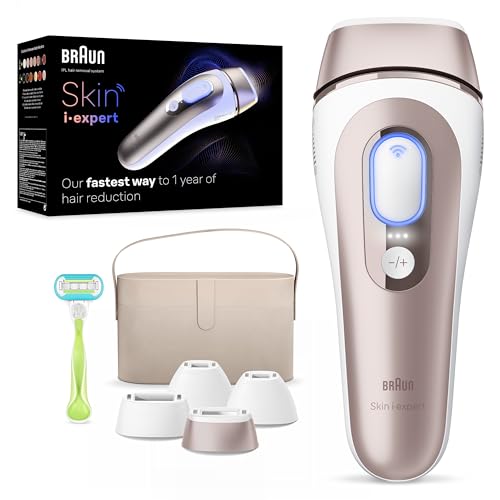Braun Skin I·Expert Epilatore Luce Pulsata Smart, Epilazione A Casa Tua, Alternativa Al Laser, Con...