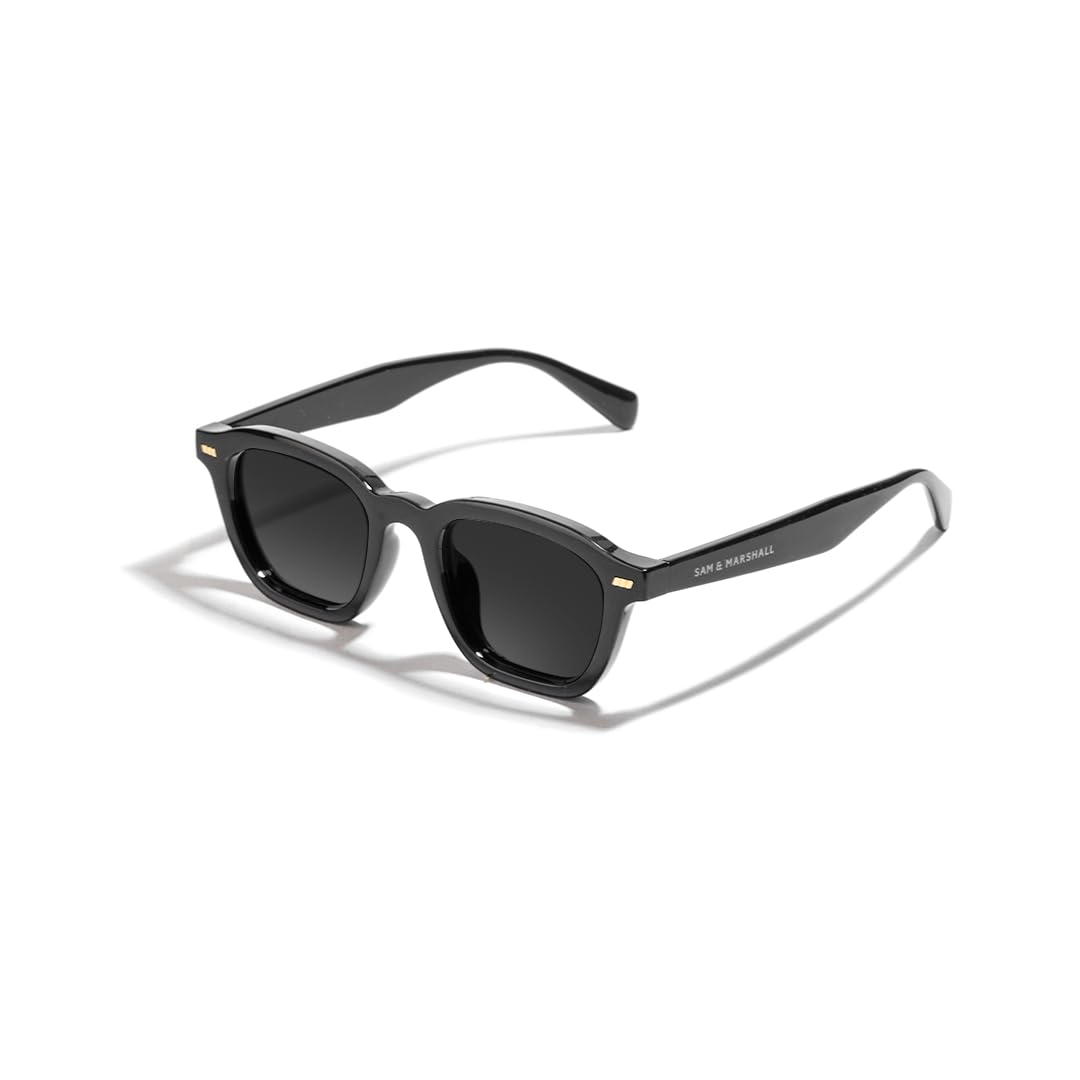 DARIO Sunglasses - 400% UV Protection, Polycarbonate, Square, Unisex