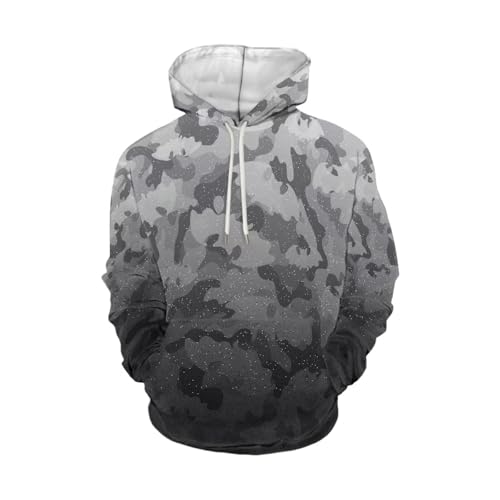 Men'S Sweatshirt Camo Hoodies For Men Pocket Raglan Long Sleeve Hoodie
