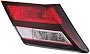Evan-Fischer Tail Light Assembly Compatible with 2013-2015 Honda Civic Inner Sedan Driver Side