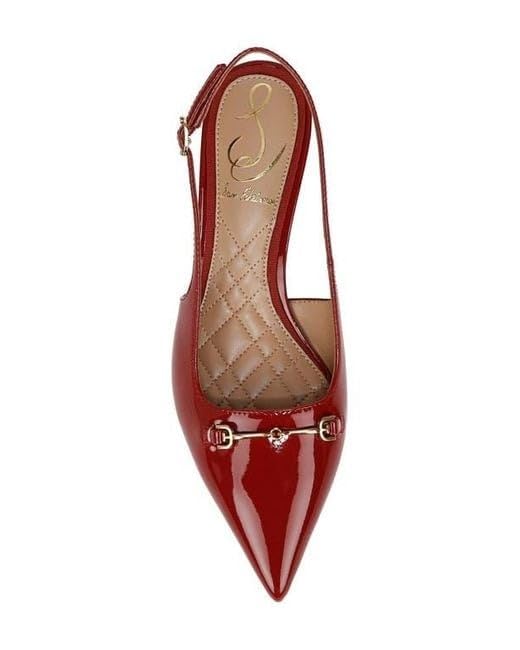 Sam Edelman Farrah Black Leather Pointed Toe Slip-On Flats Loafers Dress Shoes2