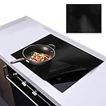 61 x 52 Large Induction Hob Protector Mat Silicone Induction Hob Cover (Magnetic) Cooktop Scratch Protector Heat Resistant Stove Cover BPA Free for Induction Stove Multifunctional Silicone Mats