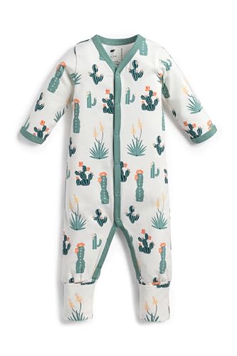 Image of monica + andy On the Go Baby One Piece, 100% Organic Baby Clothes for Girls & Boys, Sizes For Preemie, Newborn, & Infant