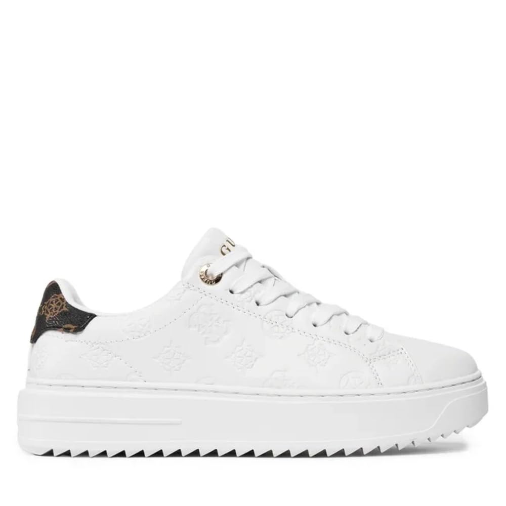 GUESS DENESA4 FLPDS4 FAL12 Zapatillas Bajas Mujer Blanco,FLPDS4 FAL12 White