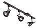 Lithonia Lighting LTIKBELL ORB M4 7" 8W Integrated LED Bell Spot Track Kit, Oil Rubbed Bronze Finish, White