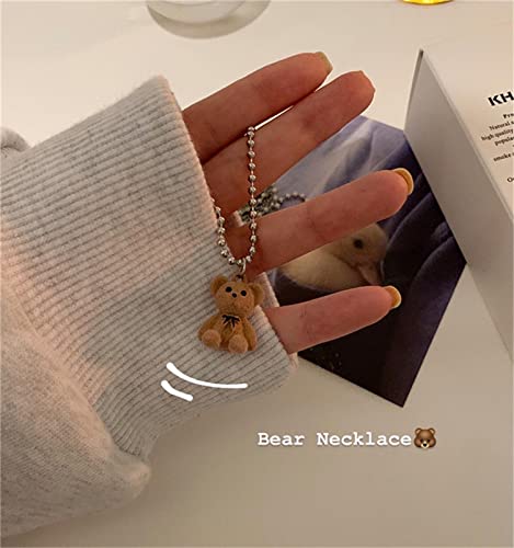 Mashin Collana con ciondolo a forma di orsetto