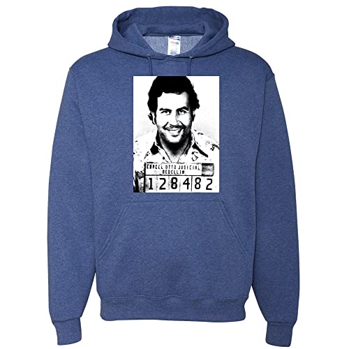 wild custom apparel Pablo Escobar Mugshot Mens Hoodies