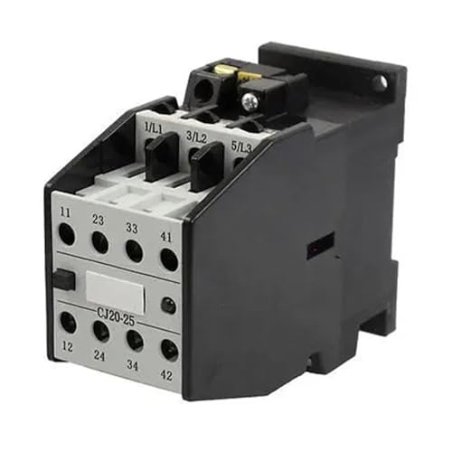 AC contactor CJ20-25 32A 440V 50Hz Coil 3 Pole 2NO 2NC
