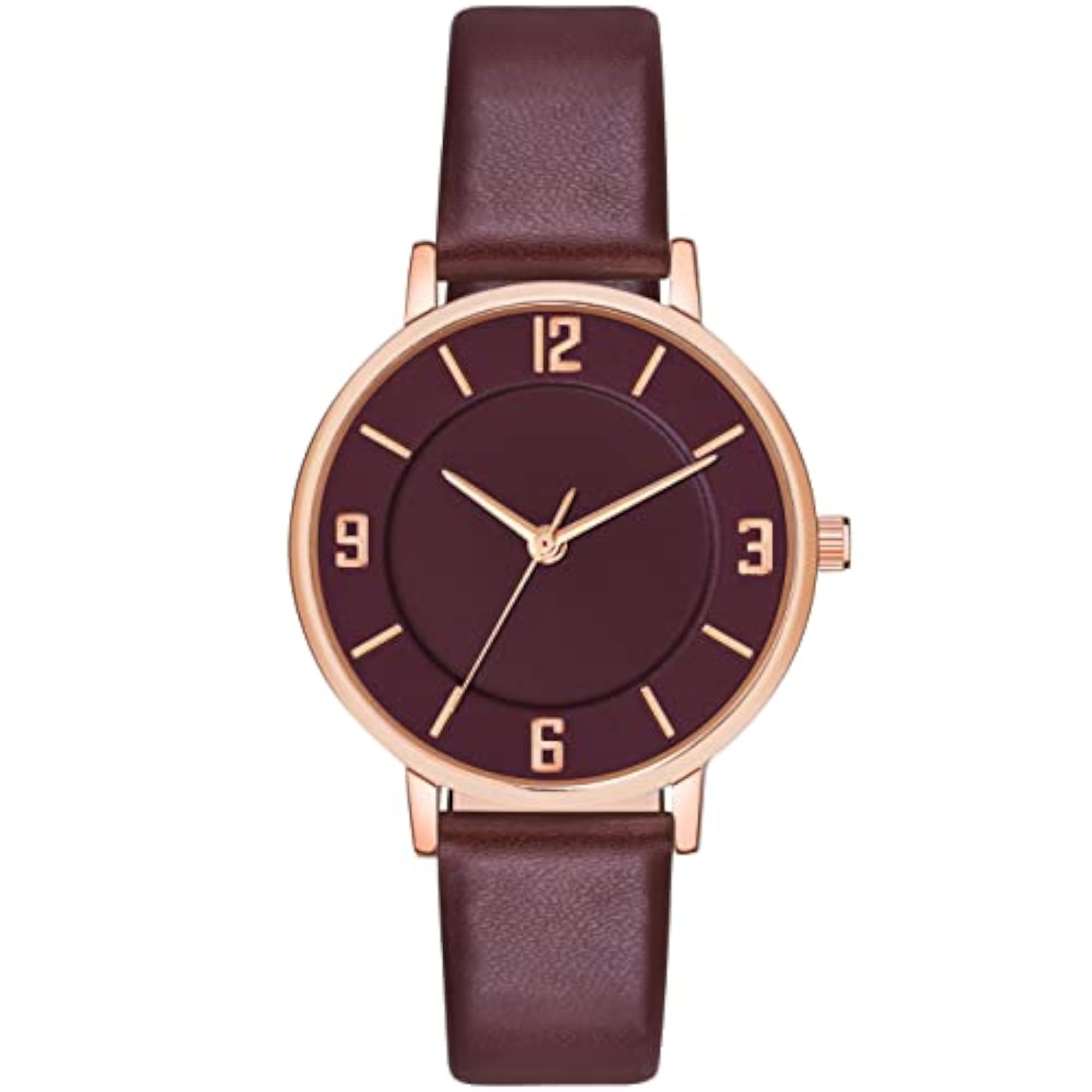 Women's Premium Looking Genuine Leather Belt Watch