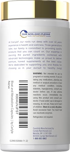 Carlyle Bloat and Metabolism Probiotic