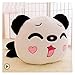 MTWERS Jouets en Peluche Panda Panda poupée Raton Laveur Peluche Peluche pour Jouets en Peluche (Couleur: Coeur, Taille: 45cm) Yuechuang (Color : Heart Bend, Size : 45cm)