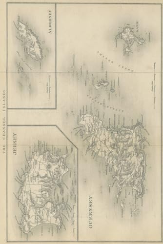 Channel Islands Map Journal: Vintage Map Notebook