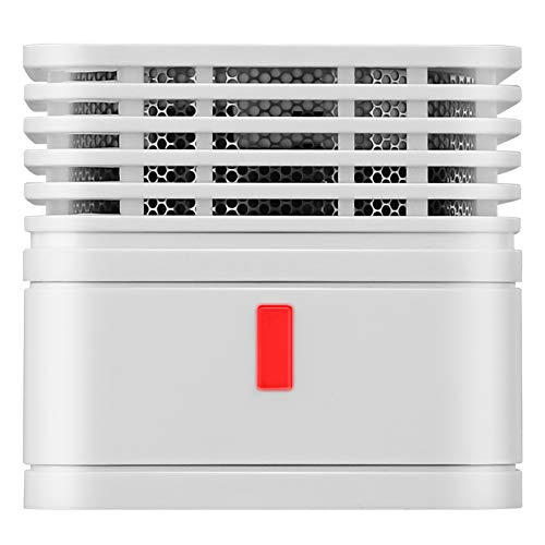 Preisvergleich Produktbild Rauchmelder 10 Jahres Batterie mit magnethalterung,Rauchmelder Feuermelder mit durchdringendes Alarmsignal Inkl 3 Klebepad, Rauchwarnmelder Schutz vor Fehlalarm mit integrierter Batterie Feueralarm