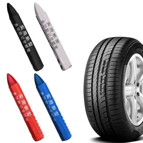 Rtyweth Crayones portátiles para neumáticos impermeables, universales, resistentes al agua, para motocicleta, vehículos resistentes al desgaste eléctrico D2B9