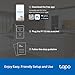 TP-Link 𝗧𝗮𝗽𝗼 Smart Plug Wi-Fi Mini, Energy Monitoring, Compatible with Alexa & Google Home & Samsung SmartThings, Timer, 15A/1800W Max, ETL Certified, 2.4G Wi-Fi Only, Tapo P115(4-Pack)