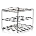 Sagler Kitchen Rack-Cabinet Wrap and Foil-Pantry Organization for Parchment Paper and Plastic Food Bags, Bronze