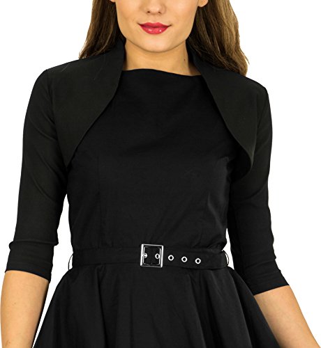 BlackButterfly Tailored 3/4 Sleeve Bolero4