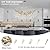 EWIMXSVC Modern Crystal Chandelier for Dining Room, 47" Gold Tree Branches Chandeliers 14 Lights Large Rectangular Chandeliers for High Ceilings Hanging Lights Fixture Master Bedroom Chandelier