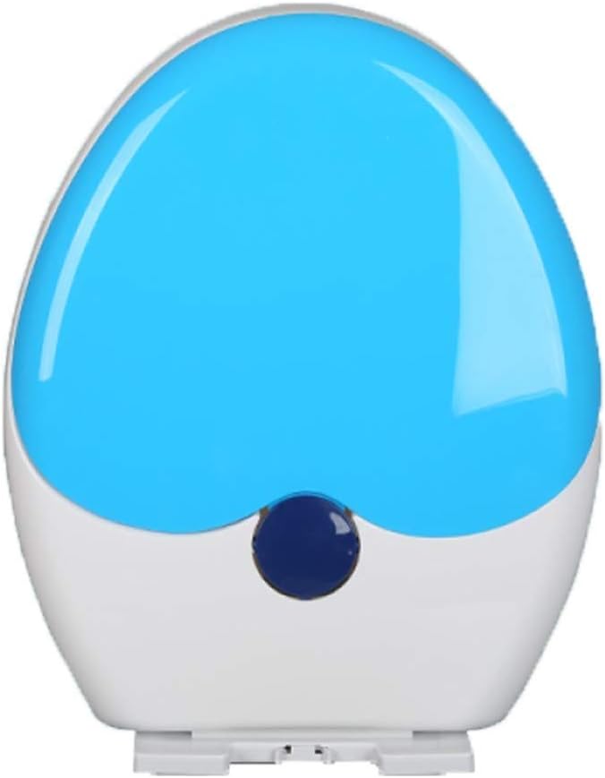 Toilet Seat with Cover, Soft-Close, Quick-Release for Easy Cleaning(Black)