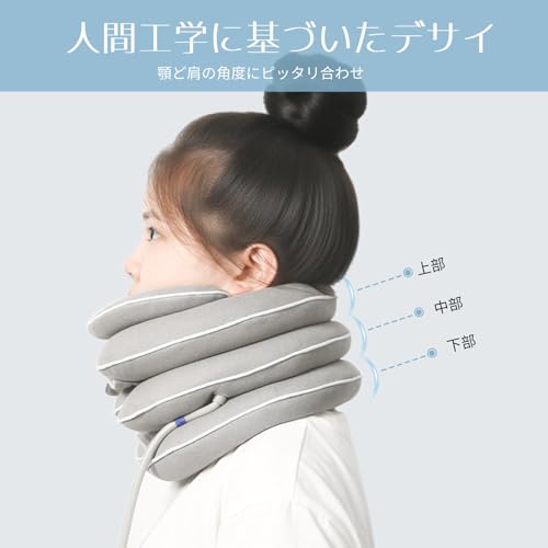 ONEDONE ネックピロー 空気圧式 3in1