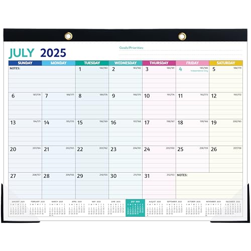 Desk Calendar 2025-2026 – MAY 2025 – DEC 2026, 20 Monthly Calenda...
