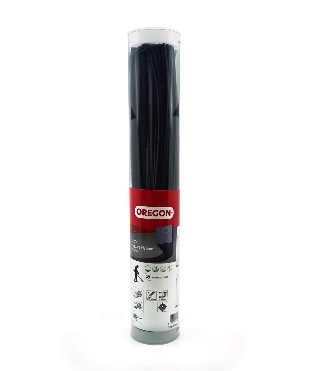 Oregon Square Nylium 514820 Heavy Duty Trimmer Line for Dry Vegetation on Rocky Ground,3.75 mm x 42 cm