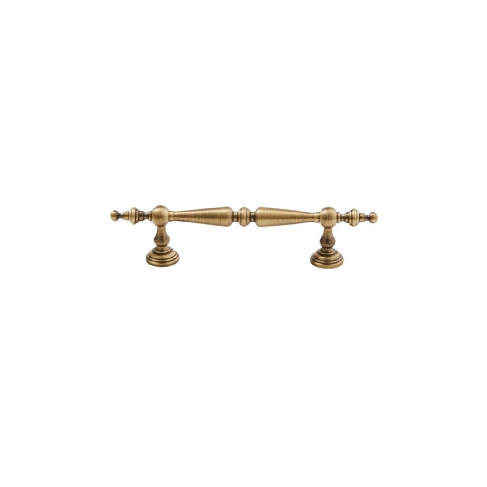 Maniglie per mobili da cucina 16 pezzi Maniglia classica in ottone anticato for mobili da cucina in massiccio(96mm)