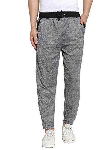 Image of UZARUS Men's Cotton Joggers Gym Sports Track Pants - Pack of 2