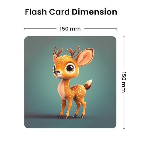 Image of SPARTAN KIDS Sensory Flash Cards for New Born Babies | Hi Contrast Illustrations to Encourage Infants Development Black & White Flash Cards for Age 12 to 36 Months | 40 Flash Cards