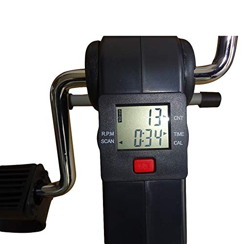 Machine d'exercice pas à pas pliable avec mini vélo intérieur et résistance réglable - 7