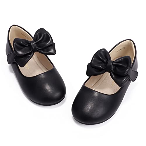 Image of PANDANINJIA Toddler Dress Shoes Flower Girls Ballet Flats