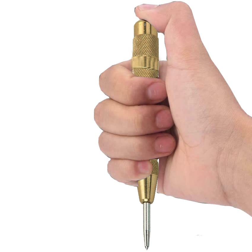 Brass Automatic Center Punch 5