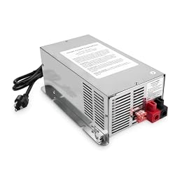 WF-9875 75 Amp RV Power Converter, Heavy Duty for Lead-Acid Batteries, Compatible with WF-9800 Series, 12V DC Output, Fast High-Current Charging for RVs, Trailers, Campers & Off-Grid Power