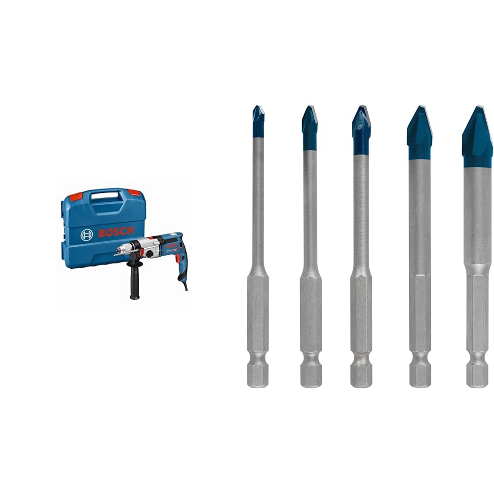 Perceuse à percussion GSB 24-2 Bosch Professional 1100W avec forets HardCeramic