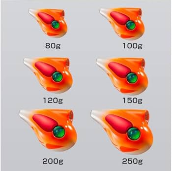 Amazon.co.jp: シマノ(SHIMANO) ルアー 炎月 ドテラバクバクヘッド 80g