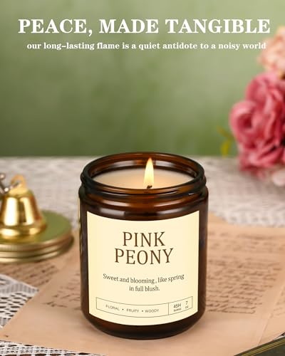 4 Pack Scented Candles for Women: 28oz Natural Soy Candles for Home Scented, Up to 200H Burning, Aromatherapy Candle Set, Jar Candle Gift Set for Bath Meditation, Birthday Valentine's Day Gifts - Image 6