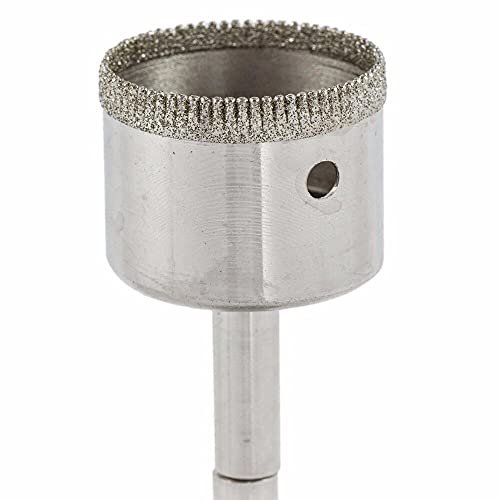 Drill Bits For 32-100mm Diamond Starrett Smooth Cut Hole Saw Coated Tip Fine Tooth Core Drill Bits For Tools For Glass Stone Calcium Silicate Board - (Hole Diameter: 32mm)