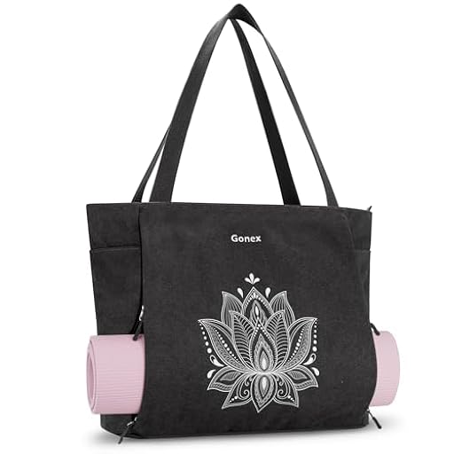 Gonex Bolsa de Yoga, Tote Portamat Impermeable de Alta Capacidad con Múltiples Bolsillos, Bolso Deportivo de Lona Unisex para Gimnasio, Pilates y Entrenamiento | Ya disponible en tu tienda friki favorita! En mundofriki.es! Gonex Bolsa de Yoga, Tote Portamat Impermeable de Alta Capacidad con Múltiples Bolsillos, Bolso Deportivo de Lona Unisex para Gimnasio, Pilates y Entrenamiento | Ya disponible en tu tienda friki favorita! En mundofriki.es!