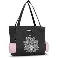 Gonex Bolsa de Yoga, Tote Portamat Impermeable de Alta Capacidad