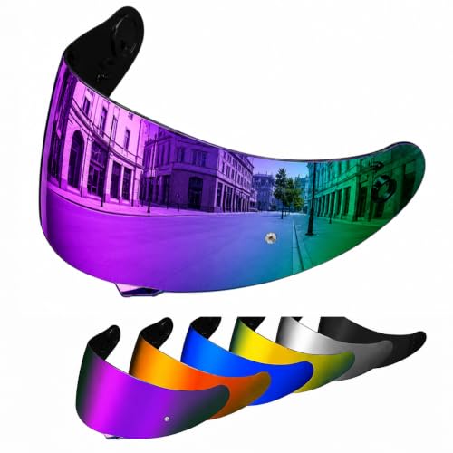 Image of PSLER Shatterproof Helmet Visor for GT Air GT Air 2 Neotec-1,Deep Purple