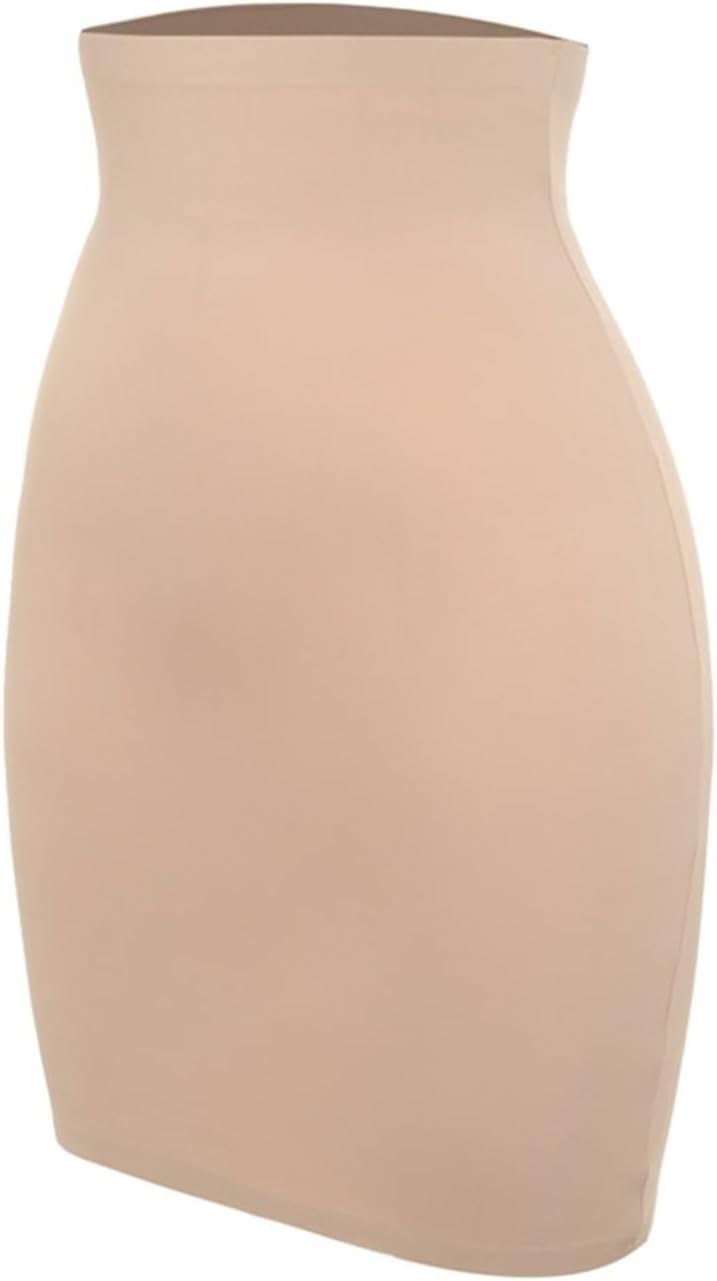 High Waist Tummy Control Slips Woman Seamless Slimming Half Slip Underwear Shapewear Body Shaper Underdress