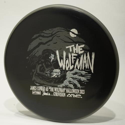 MVP The Wolfman Glow Eclipse R2 Neutron Nomad Halloween 2023 Disc Golf Putter & Approach Black 173-174 Grams