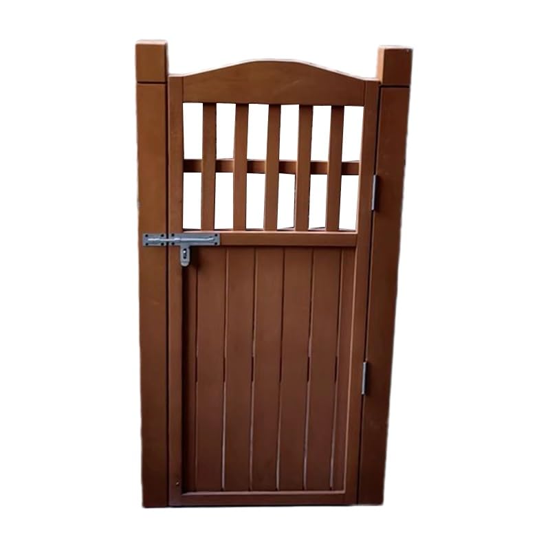 No Dig - Kit per cancello per recinzione da esterno, personalizzabile, 60 x 130 cm, in legno, con ferramenta, perfetto per la sicurezza e la sicurezza del patio e del cortile