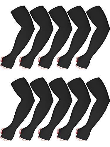 Manchons de bras protection UV lot de 10 paires de manches de refroidissement