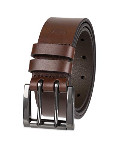 Levi's Men's Double Prong Casual Belt, Brown Bobby, 32 (Waist 30)