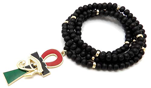 GWOOD Eye of Ra Over Ankh Pendant Necklace4